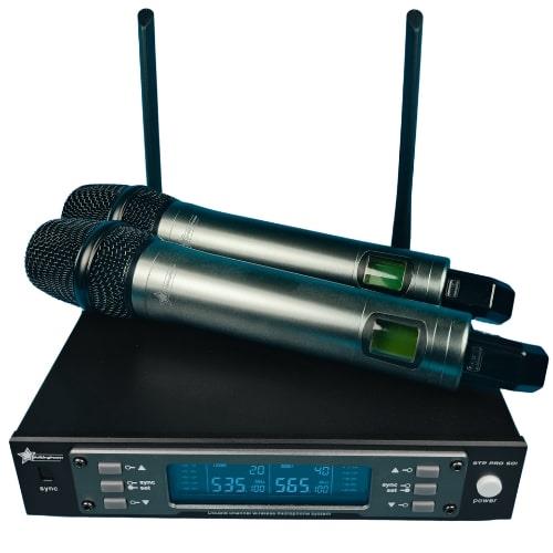 STP-PRO-601-EE - UHF Telsiz Mikrofon - 2 El - 2x99 Kanal