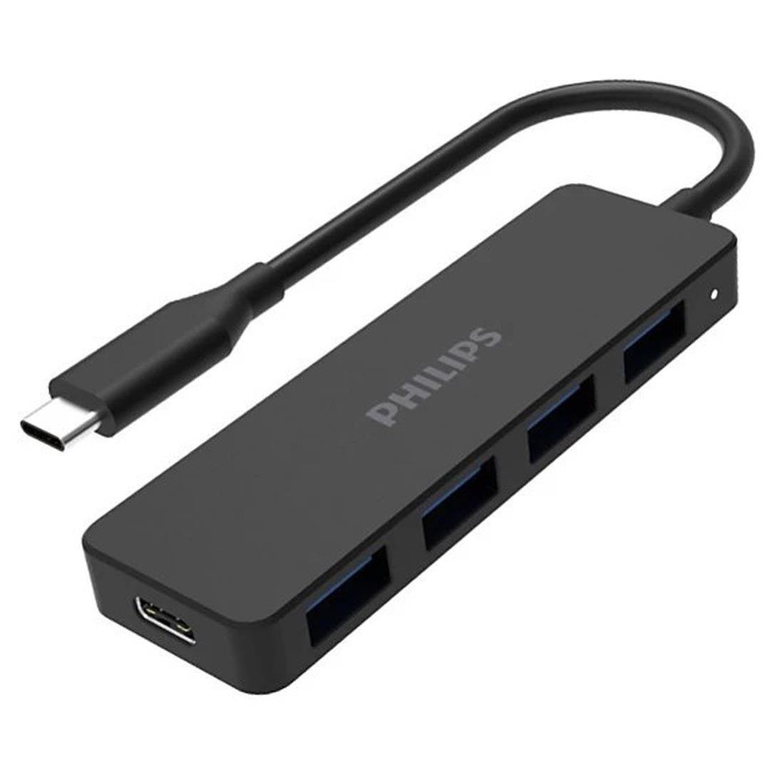 Type-C To 4xUSB 3.0 Çoklayıcı - 20 Cm Kablolu