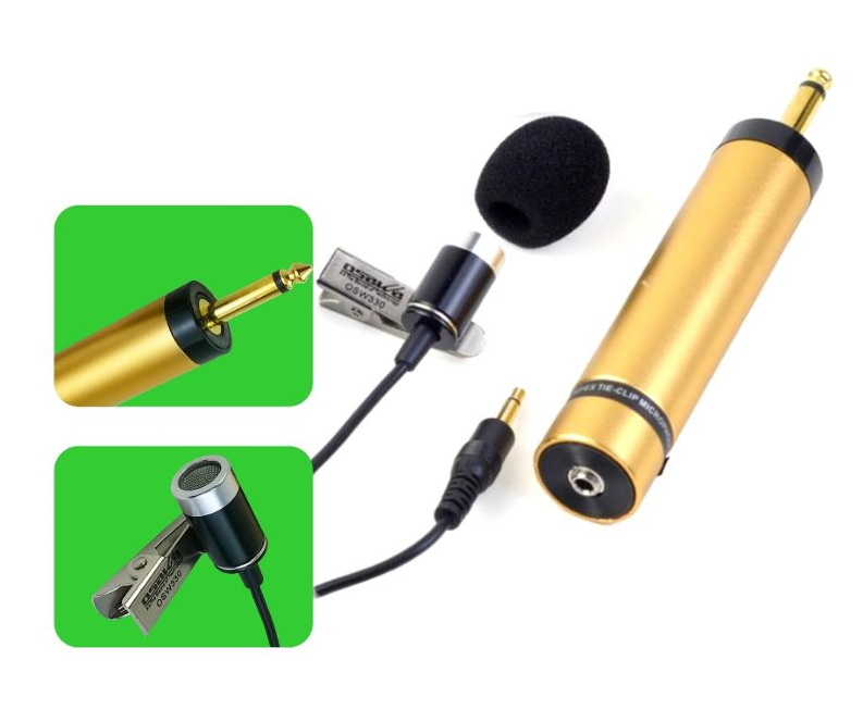 Yaka Mikrofonu - Kablolu Yaka Mikrofon