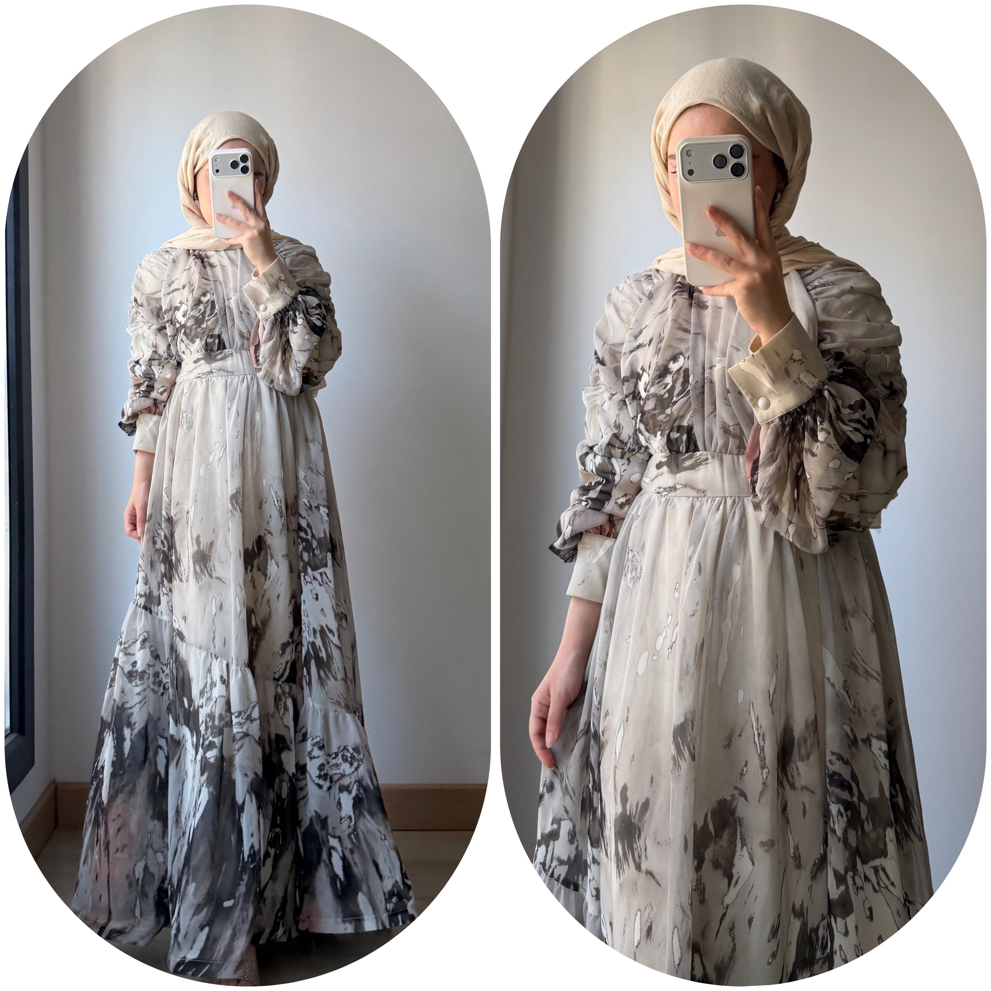 Laura•Elbise Bej Siyah