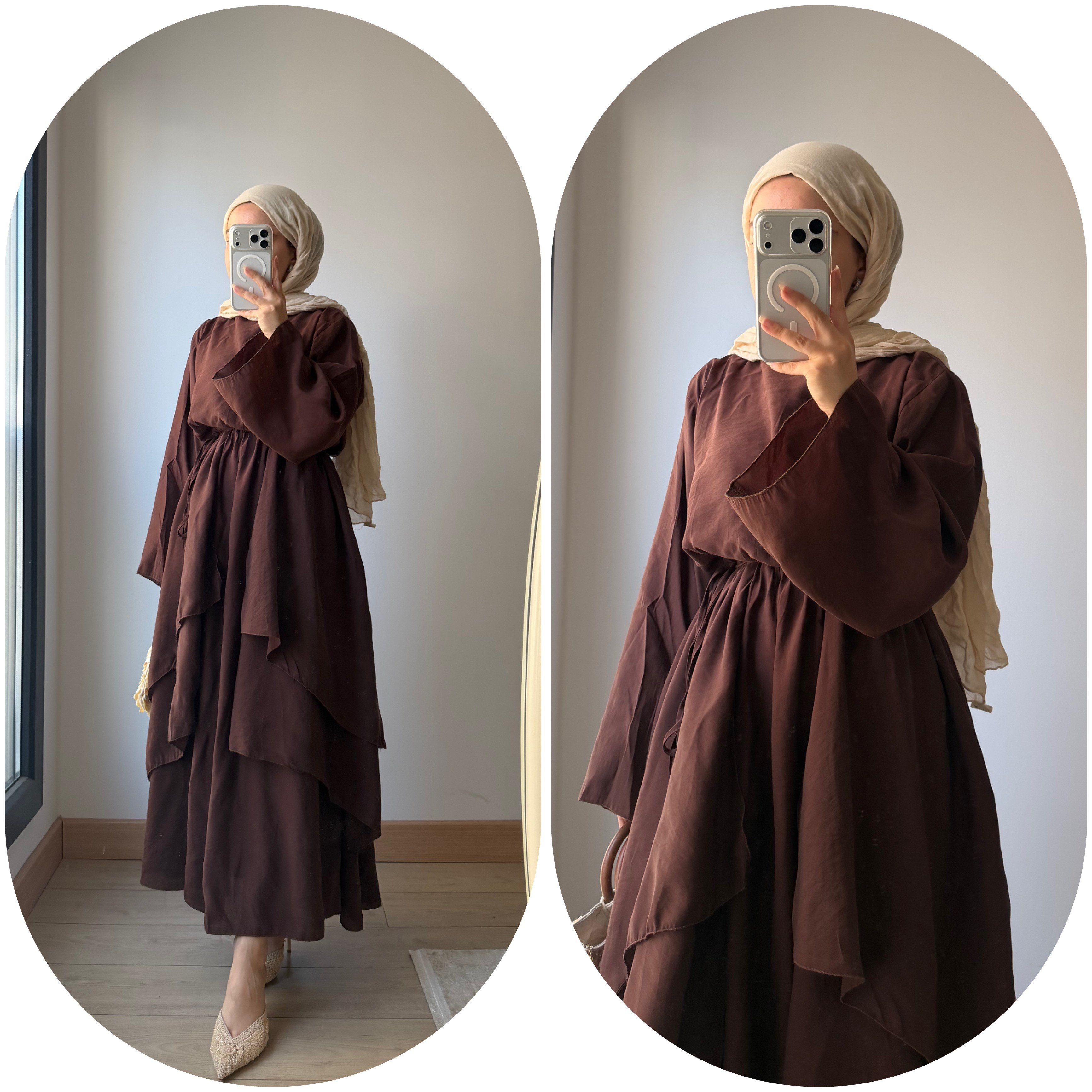 Perla•Elbise Kahve