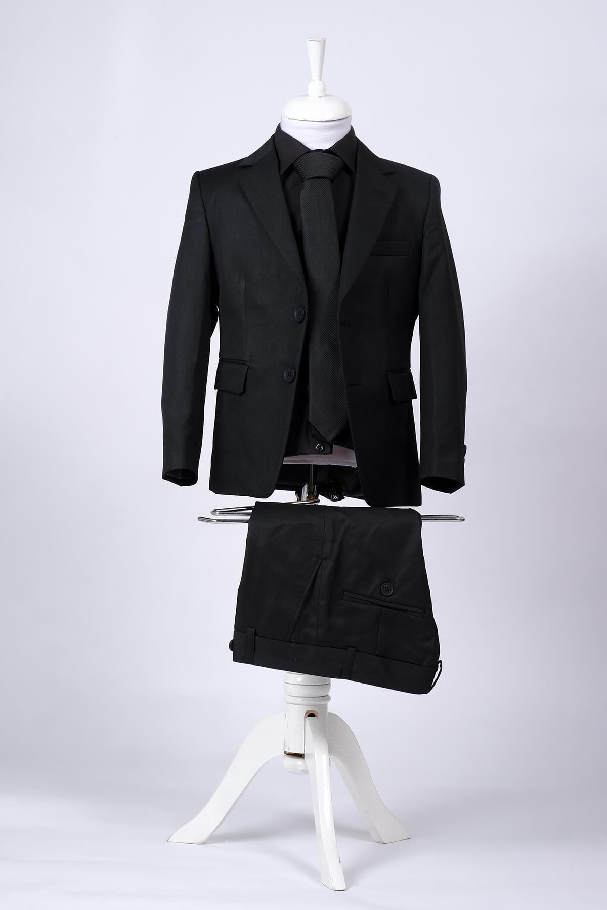 Doctor Junior Gabardin Slim Fit Erkek Çocuk Takım Elbise