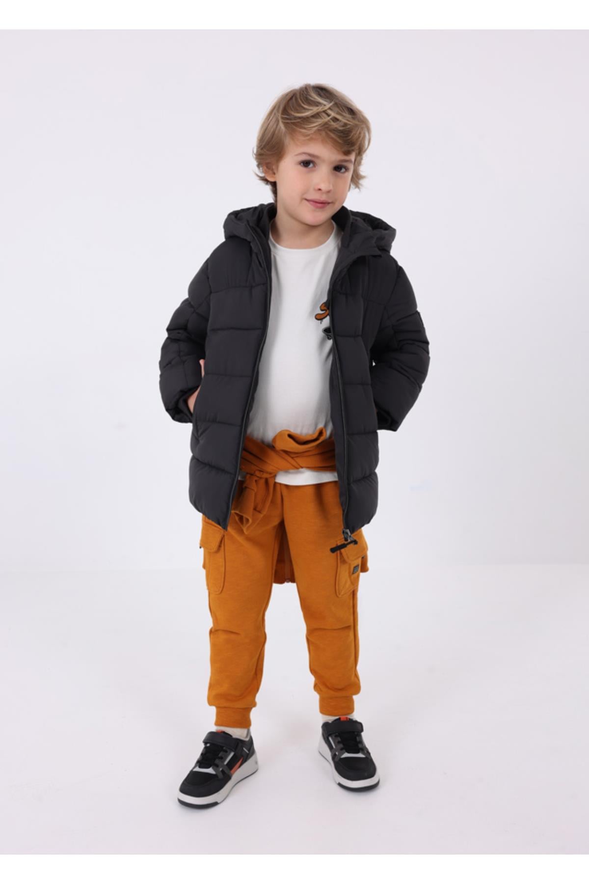 mayoral erkek çocuk uzun boy mont