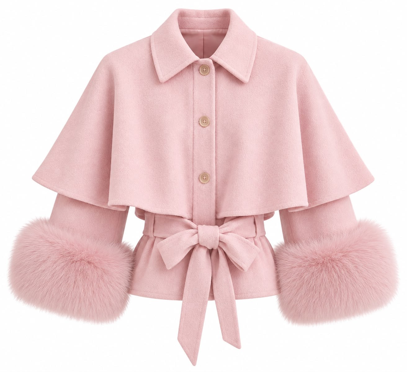 Exclusive Premium Kürk Pembe
