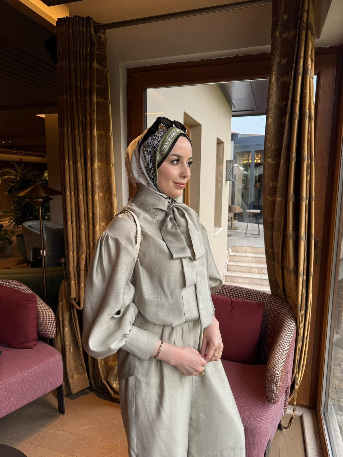 Grace Takım Natural Beige
