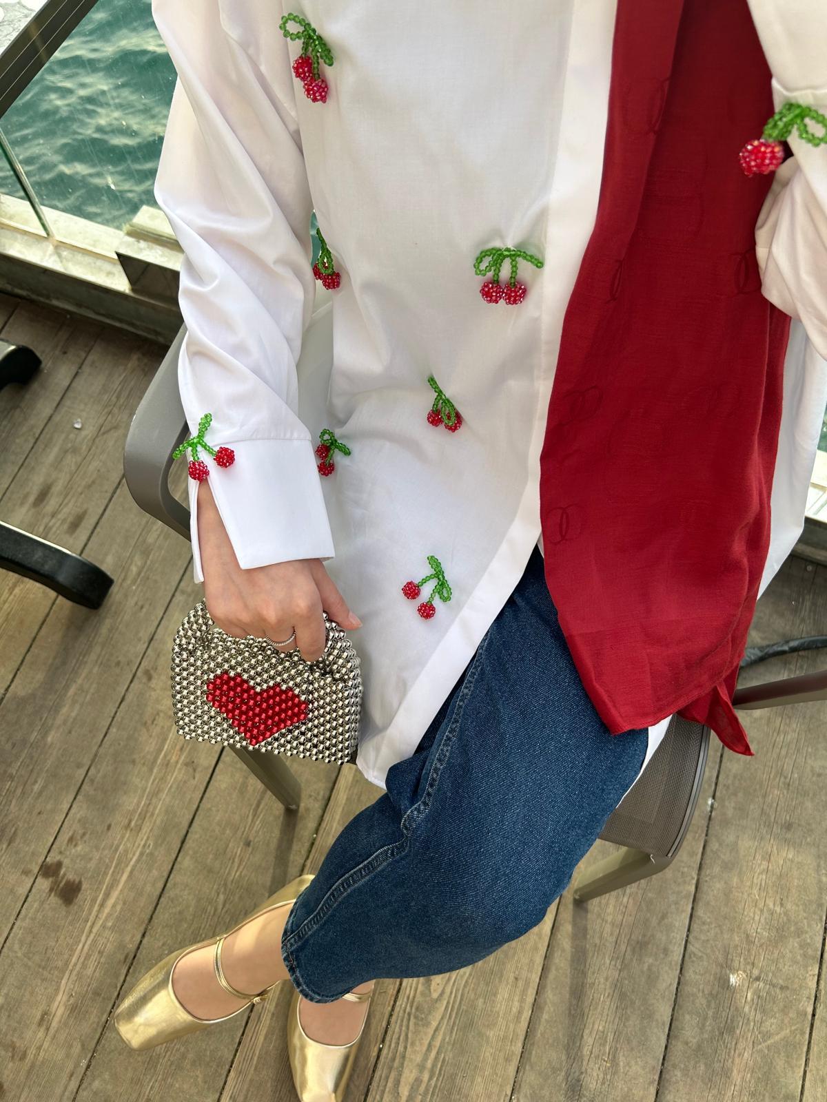 Kiraz Çiçeği Gömlek