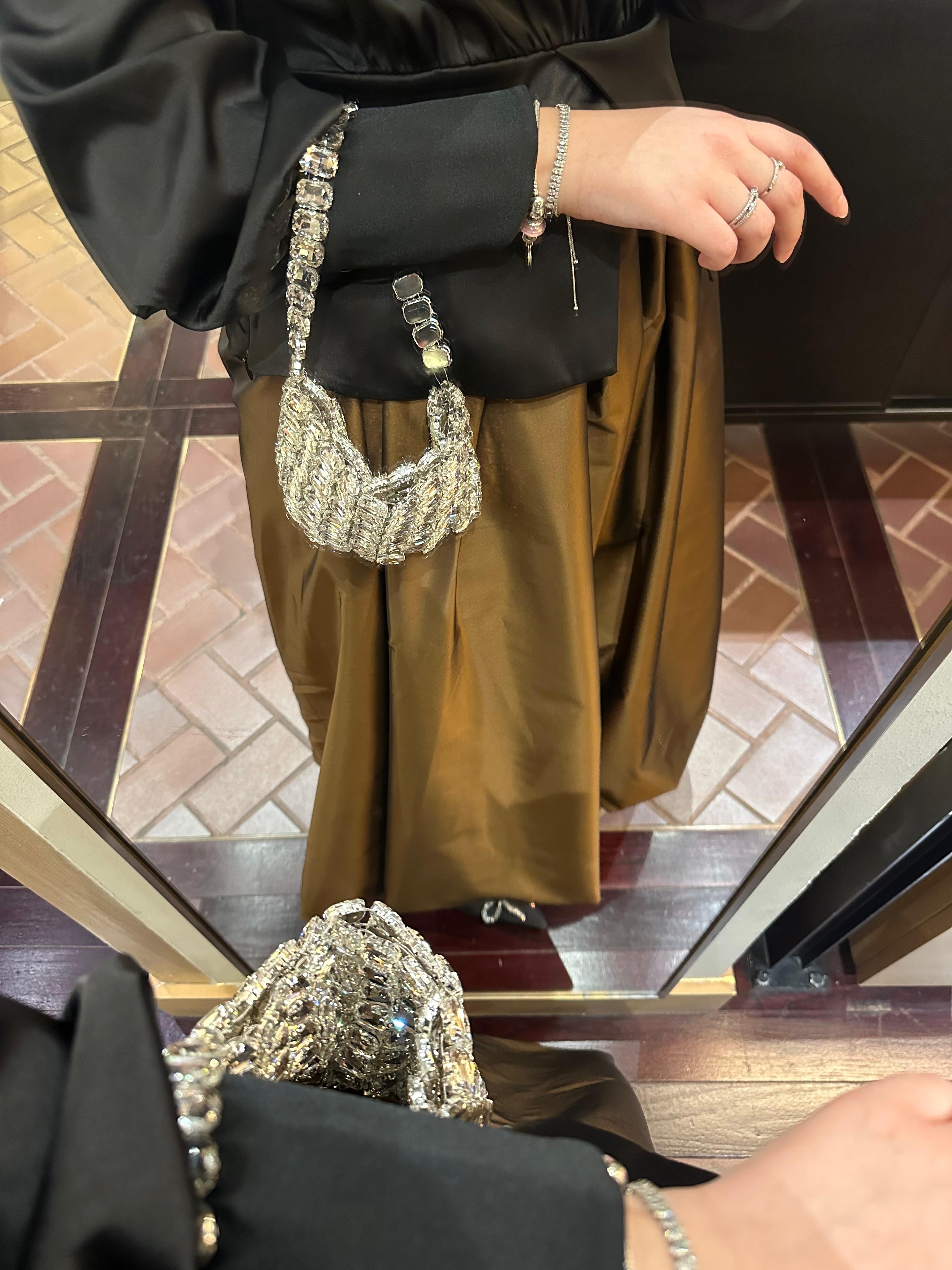 Tafta Balon Etek Acı Kahve