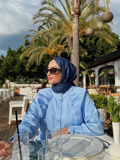 Bebe Mavisi Ahu Gömlek