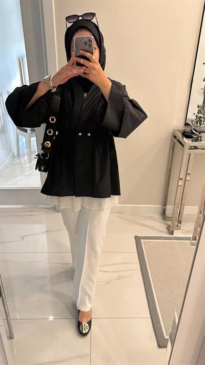 Beyaz Emilia Pantolon