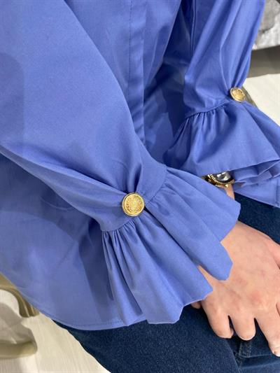 Gök Mavi Fairy Gömlek