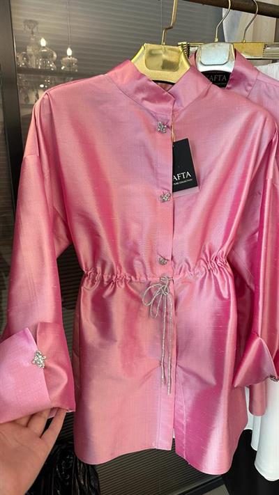 İpek Şantuk Bluz Özel Seri Tafta