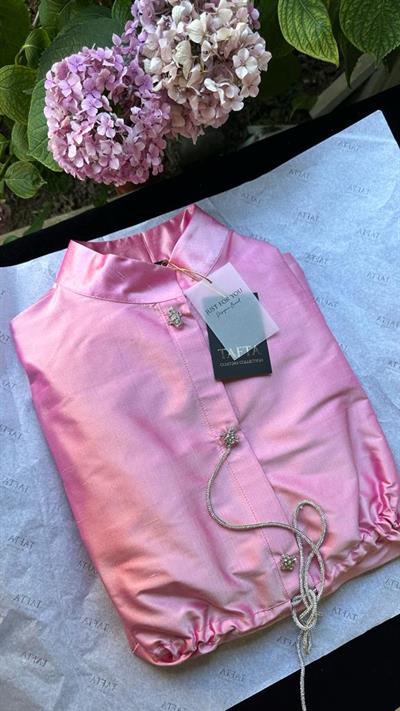 İpek Şantuk Bluz Özel Seri Tafta