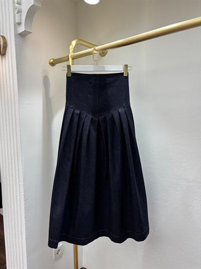 Midnight Gold Denim Etek