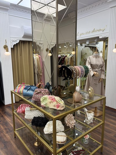 Renkli Hasır Clutch Çanta