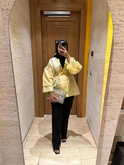 Siyah Emilia Pantolon