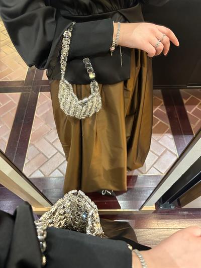 Tafta Balon Etek Acı Kahve