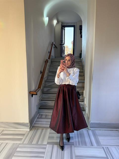 Beyaz Ahu Gömlek