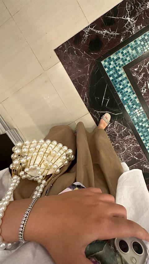 Camel Gabardin Etek