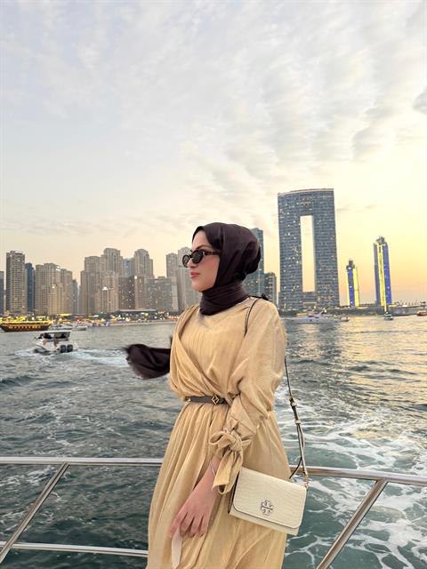 Gold Lidya Elbise