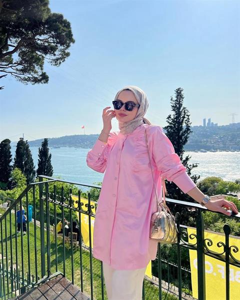Pembe Ahu Gömlek