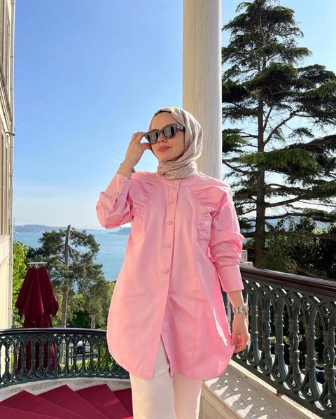 Pembe Ahu Gömlek