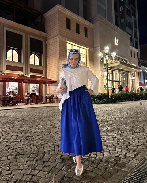 Saks Gabardin Etek