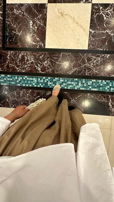 Camel Gabardin Etek