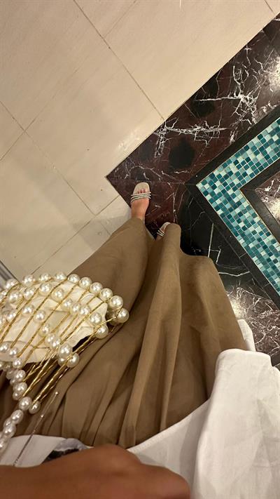 Camel Gabardin Etek