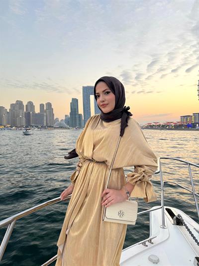 Gold Lidya Elbise