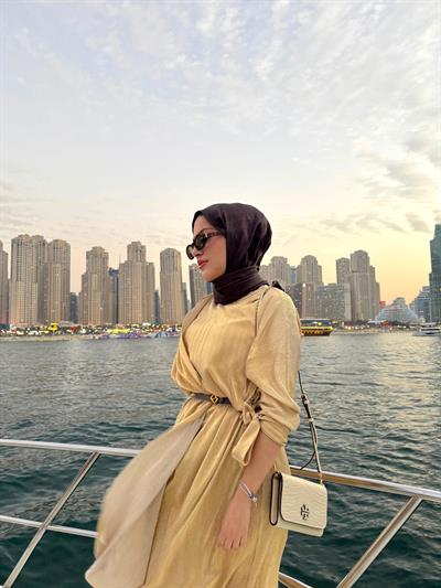 Gold Lidya Elbise