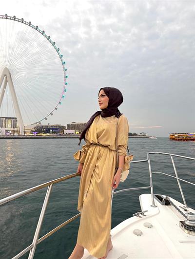 Gold Lidya Elbise