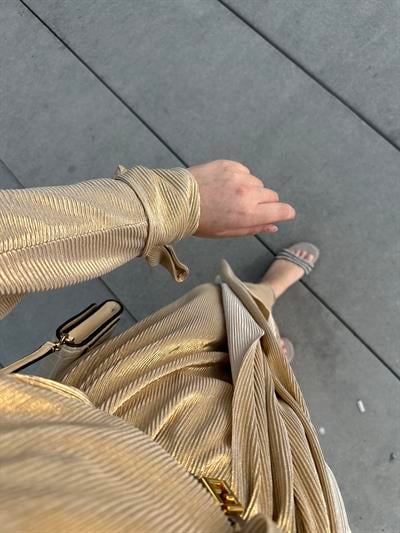 Gold Lidya Elbise