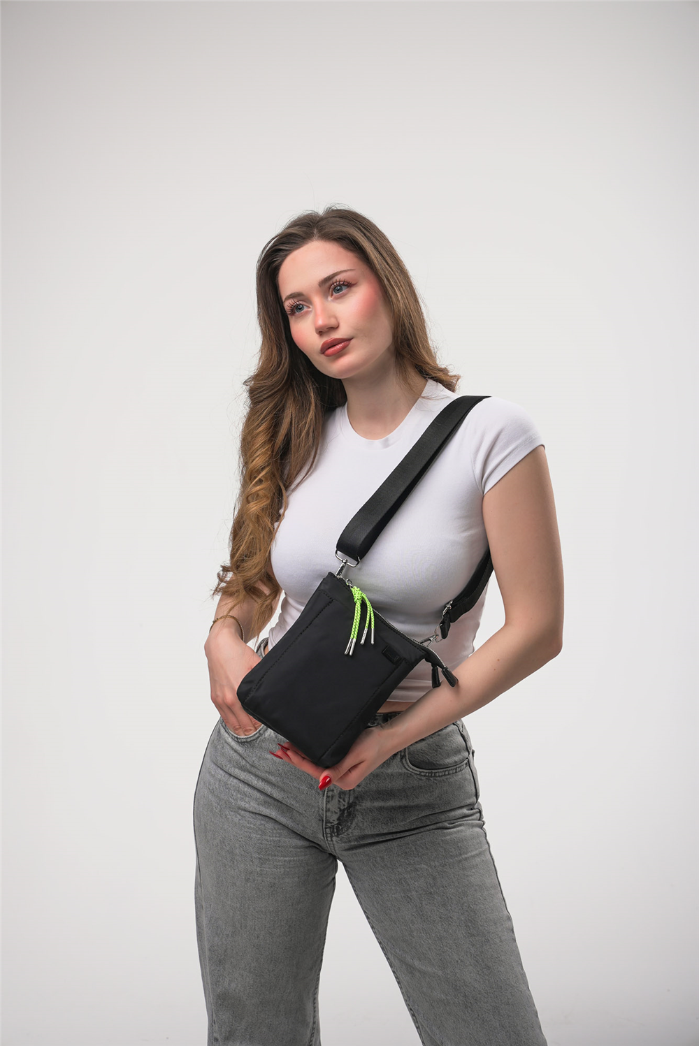 ÇÇS 18289 Kadın Çapraz Askılı Çanta
