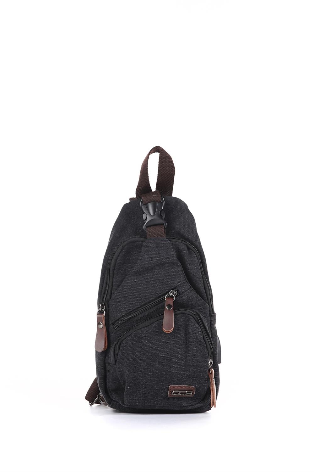 CCS 31184 Kanvas Kumaş Omuz Askılı Çapraz Çanta