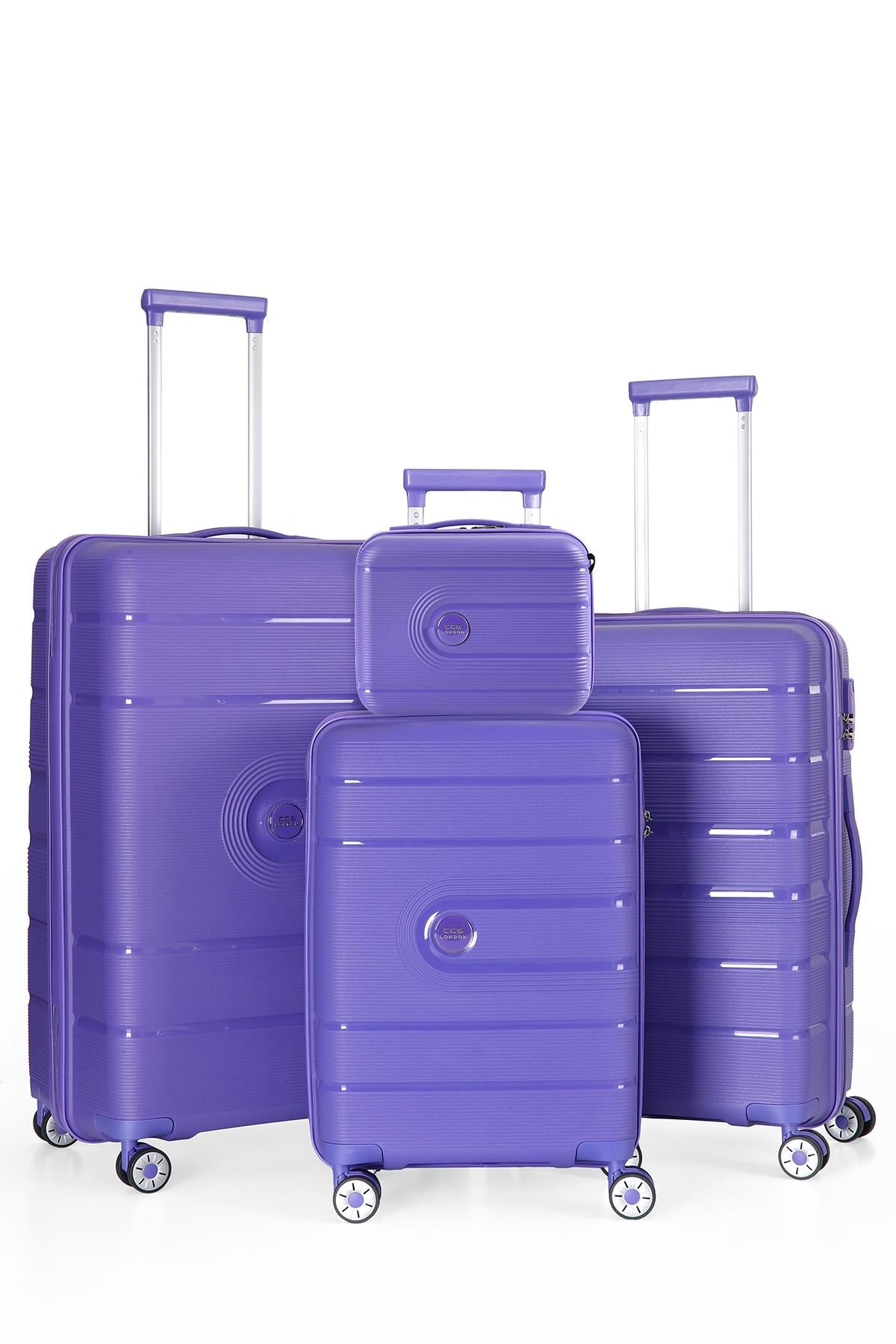 ÇÇS 5247-5261 Polipropilen 4 Lü Valiz Seti