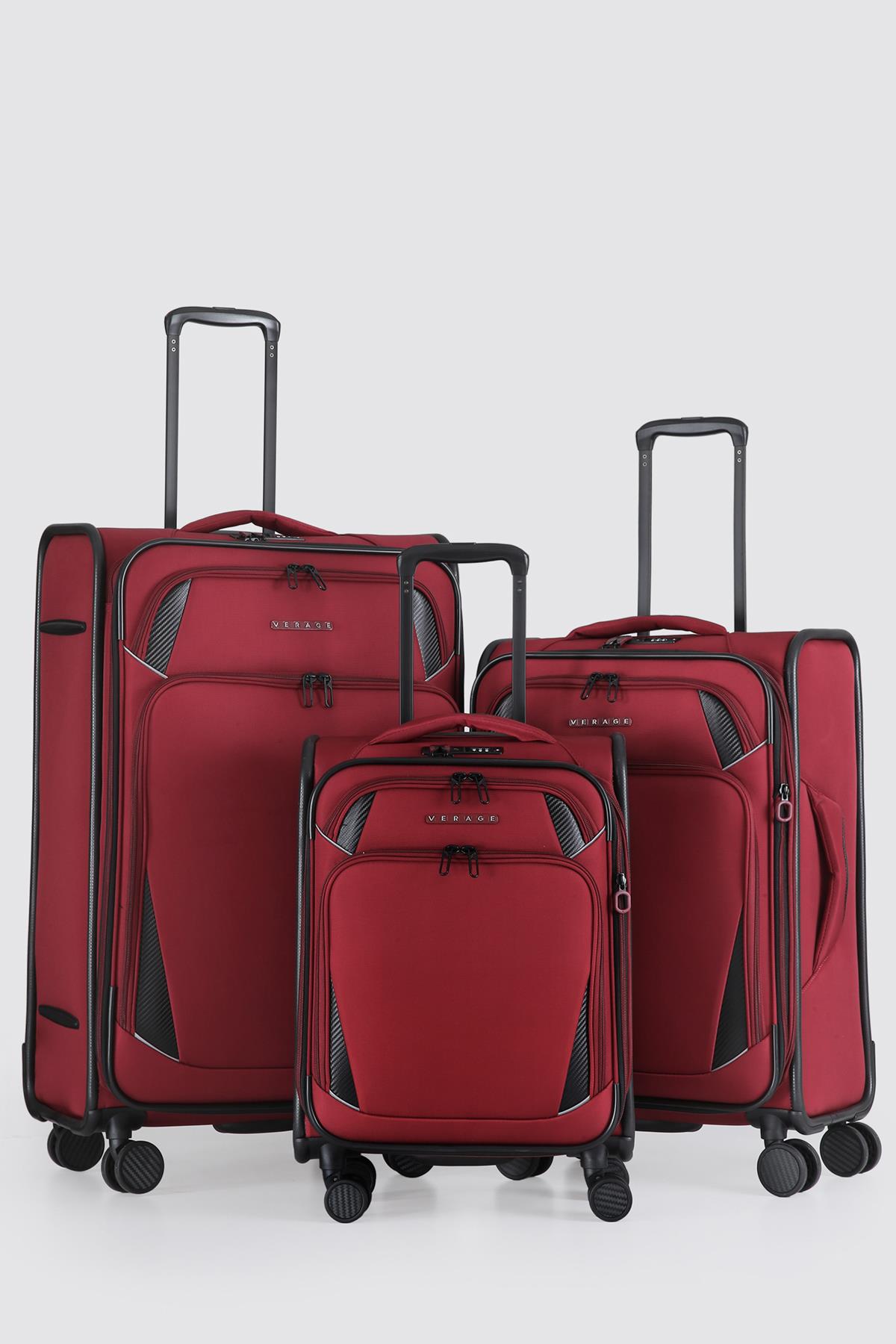 Verage GM23011W Kumaş 3 lü Valiz Seti