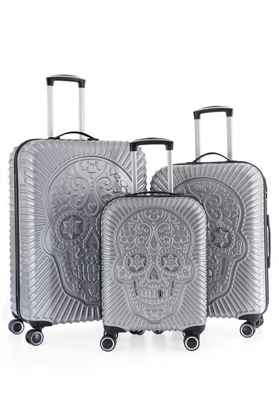 ÇÇS 5186 PARLAK POLIKARBON 3 LÜ VALİZ SETİ