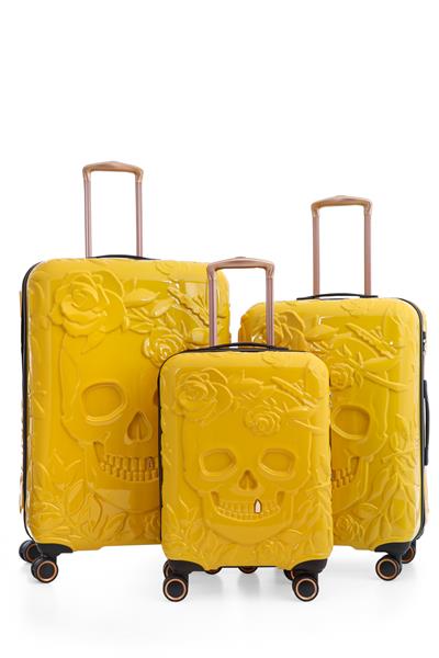 ÇÇS 5217 KURU KAFA POLİKARBON 3 LÜ VALİZ SETİ