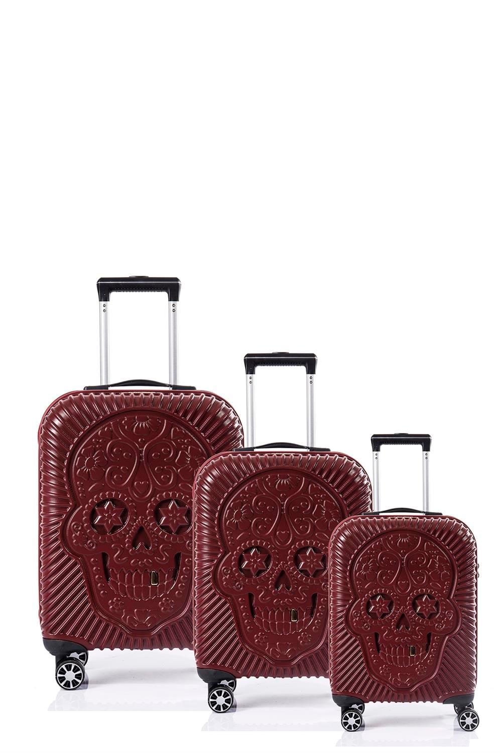 ÇÇS 5180 KURU KAFA ABS 3 LÜ VALİZ SETİ - ÇÇS Çanta