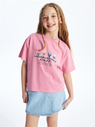 3 lü Set - Örme Baskı Detaylı Tshirt