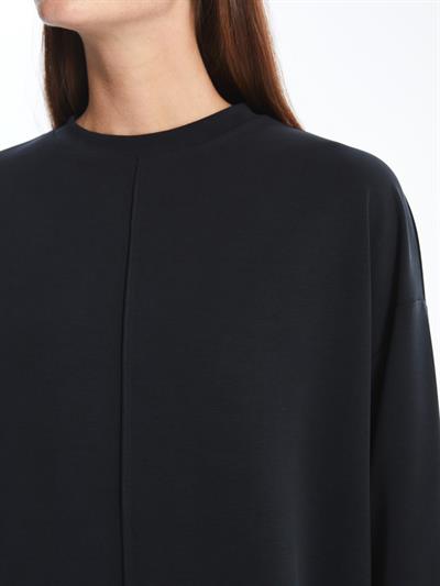 Aversa - Modal Oysho Kumaş Oversize Uzun Kollu Sweatshirt - Antrasit