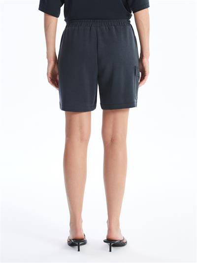 Carpi - Modal Oysho Kumaş Cep Detaylı Bağcıklı Şort - Antrasit