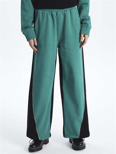 Havana- Parçalı Pantolon- Siyah Yeşil