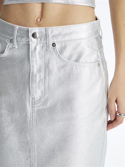 Lille- Baskılı Etek- Silver