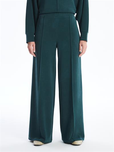 Molise - Modal Oysho Kumaş Bol Paça Pantolon - Yeşil
