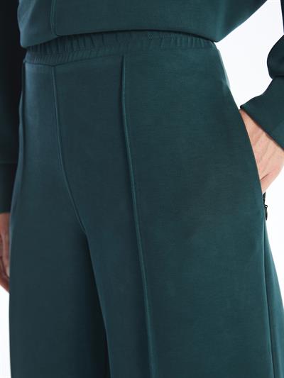 Molise - Modal Oysho Kumaş Bol Paça Pantolon - Yeşil