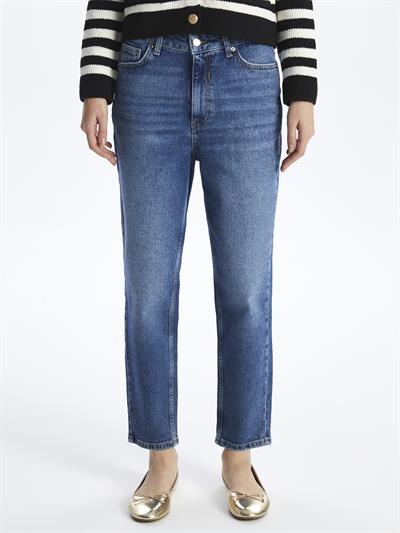 Paris- Mom Jean Pantolon- Mid-Dark