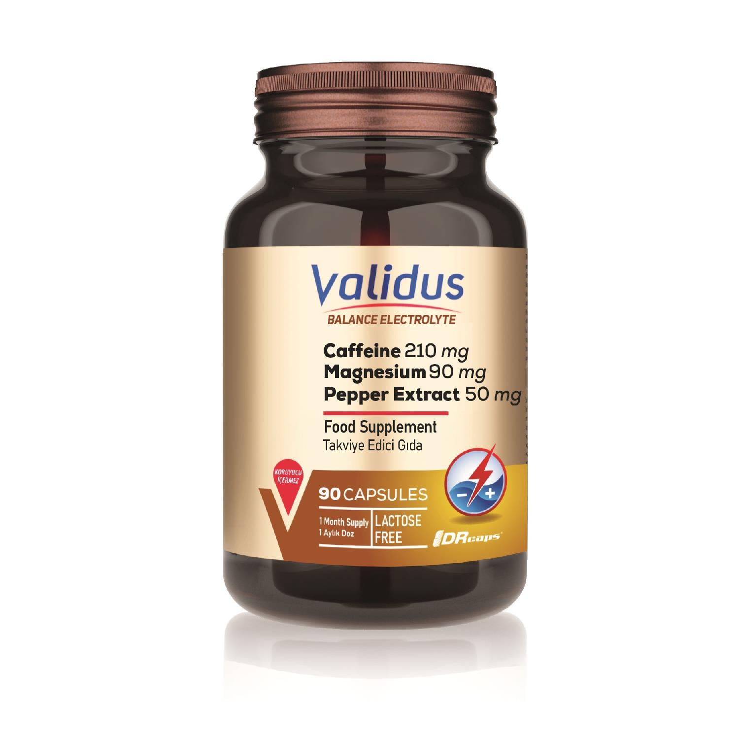 Balance Electrolyte Caffeine 210 Mg 90 Kapsül