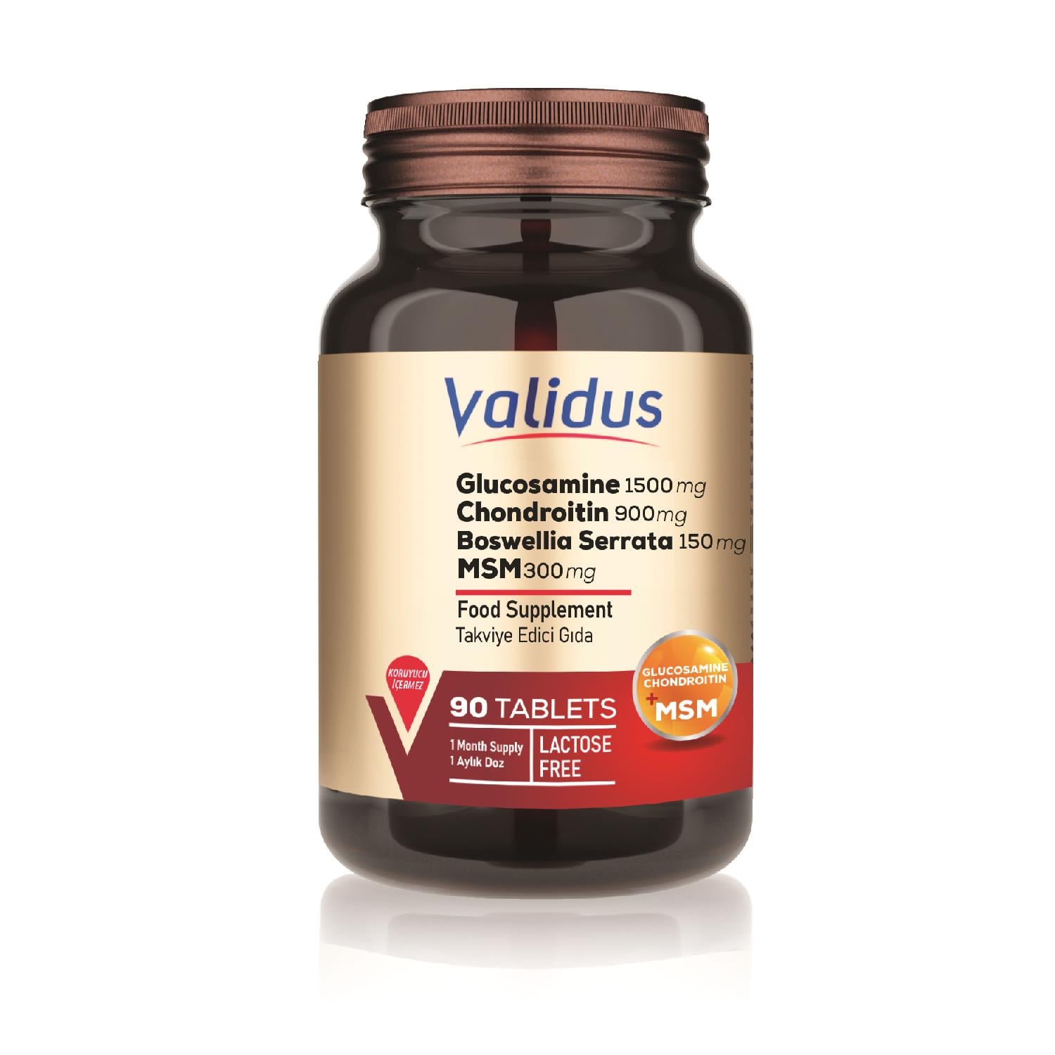 Glucosamine + Chondroitin + Msm Tablet