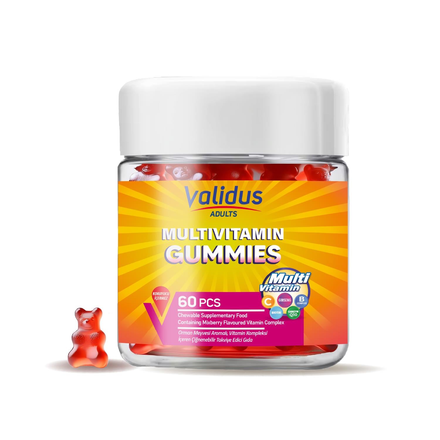 Validus Adults Multivitamin 60 Gummy